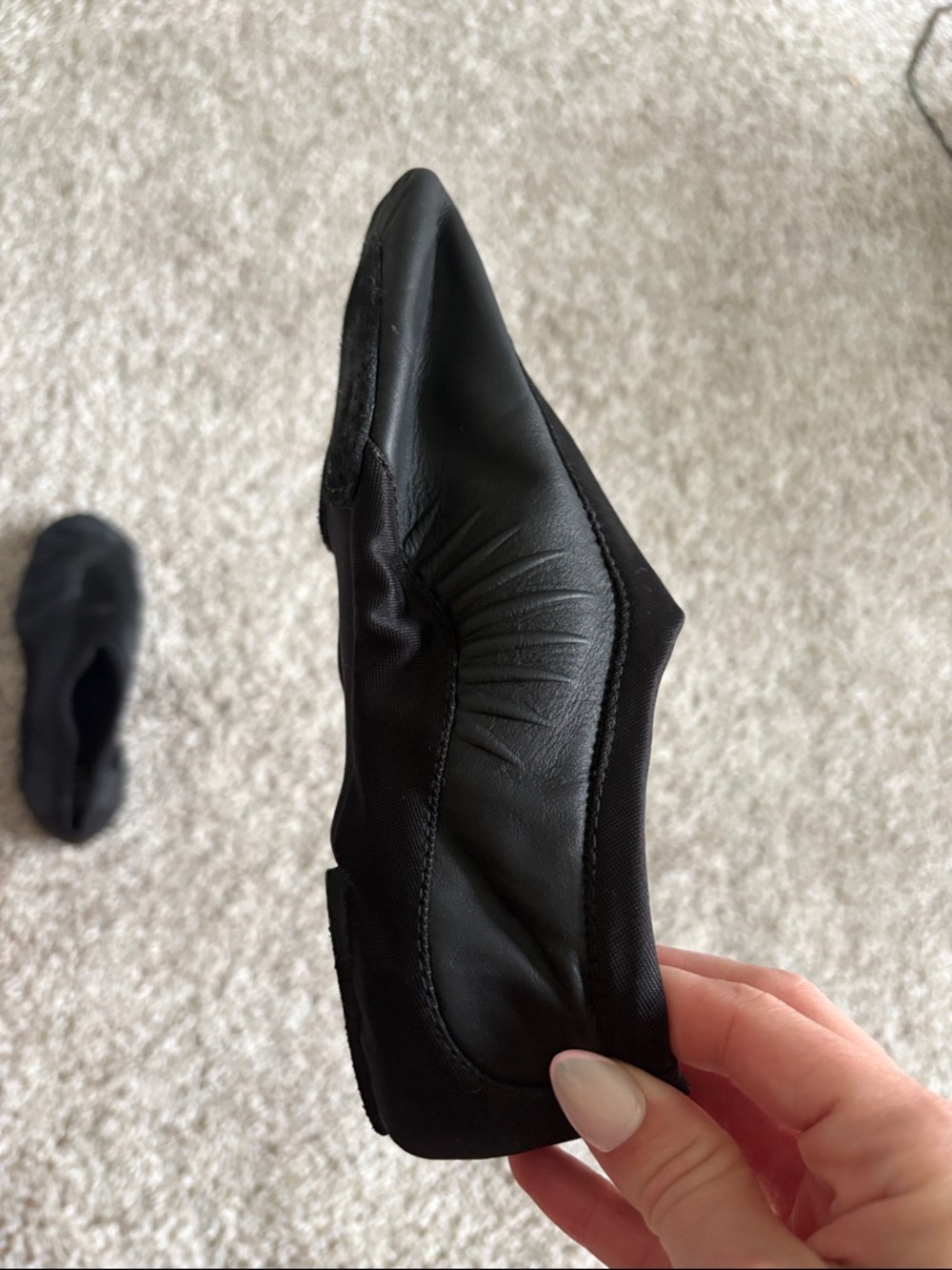 BLOCH Black Dance/Jazz shoes - Slip-On Jazz Shoes - Picture 2 of 4